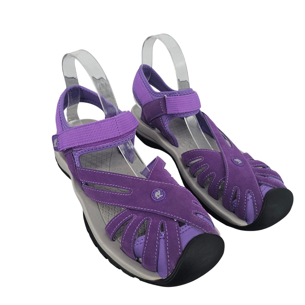 Camel Crown Purple Athletic Sandals Women 8.5 K02333602 Sport Hiking Trail Shoes